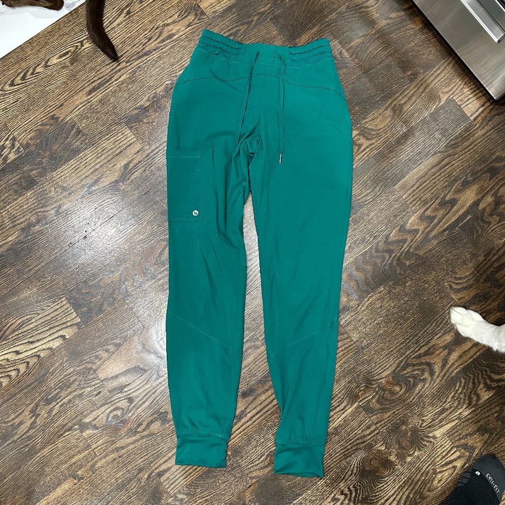Barco One Green Jogger Scrub Pants